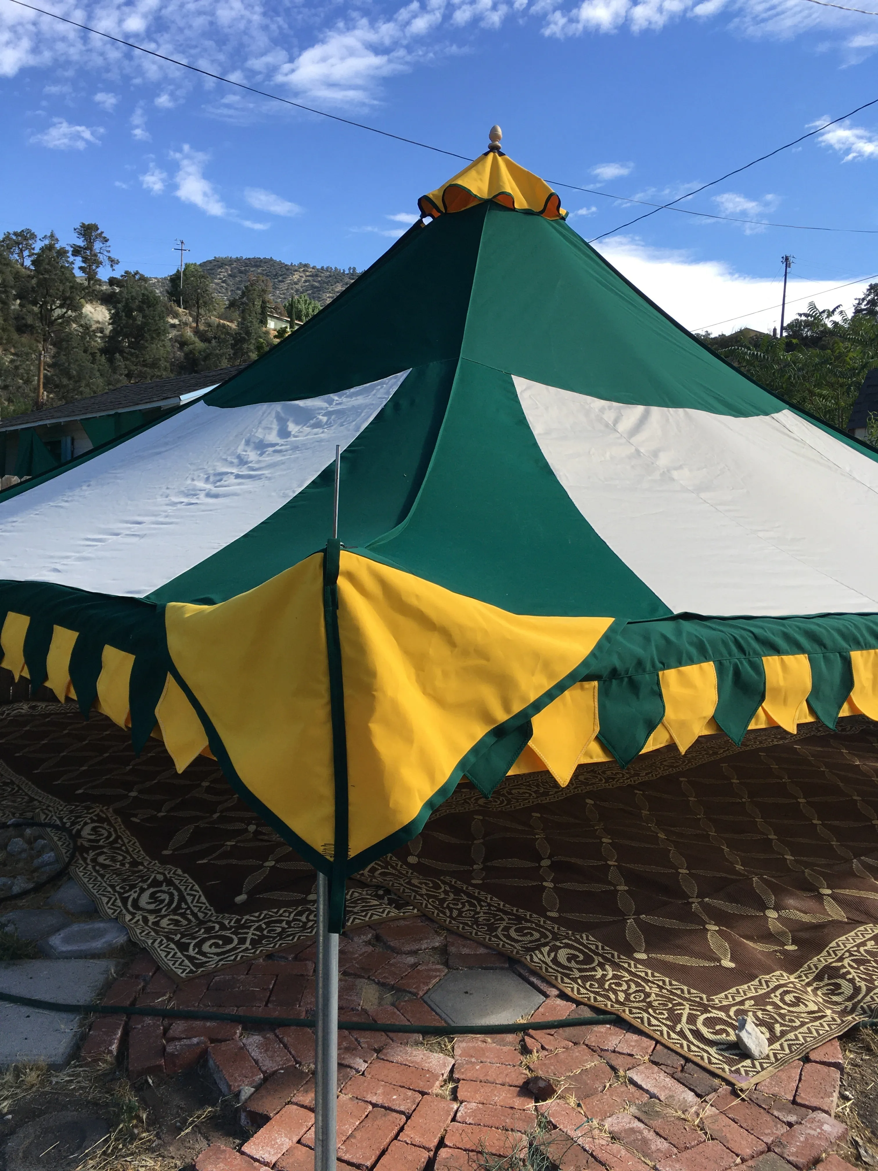 Oakenfoot Faire Tents - 20-foot "Maker" tent system