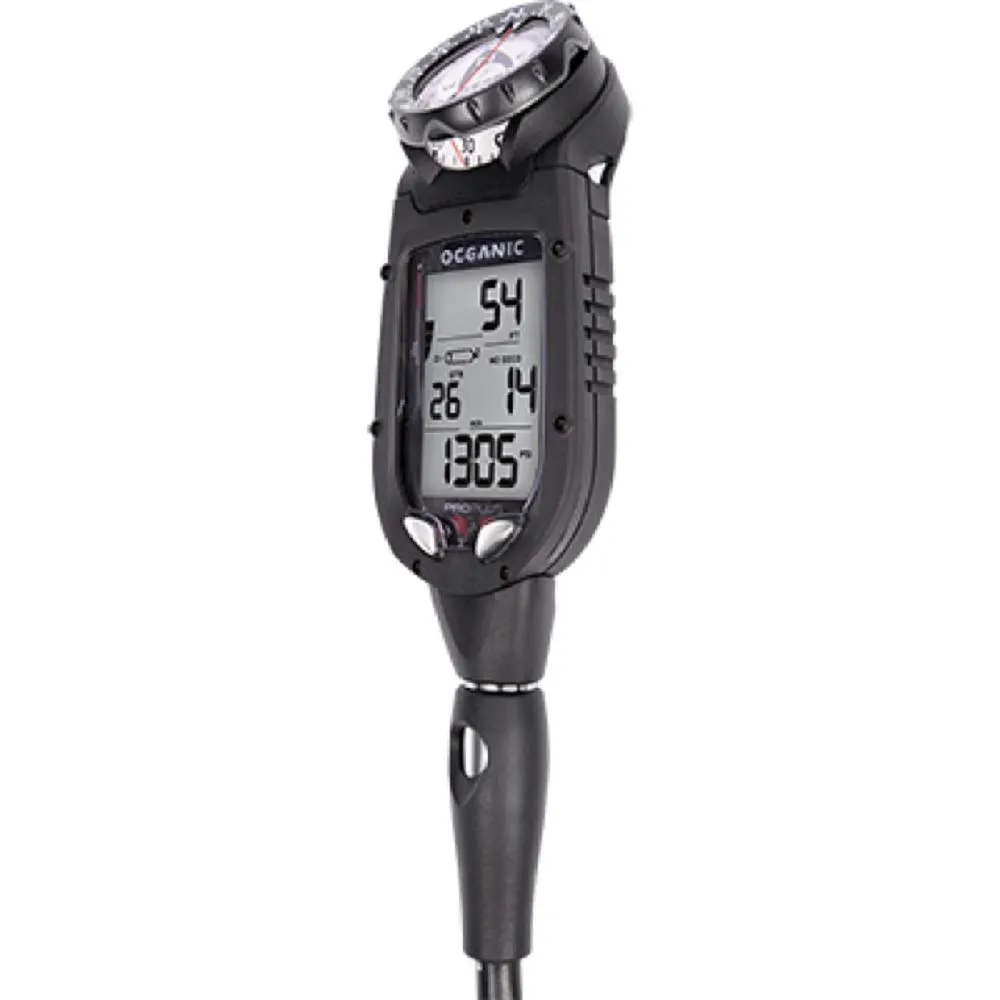 OCEANIC Pro Plus 4.0 Dive Computer | Large Display, Easy to Read | Includes Compass | Connect to DiverLog  App on Your Smartphone | Optional Quick Disconnect Attachment | Quick Disconnect, SH