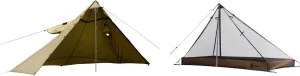 OneTigris TENTSFORMER Military Poncho   Mesh Teepee Tent