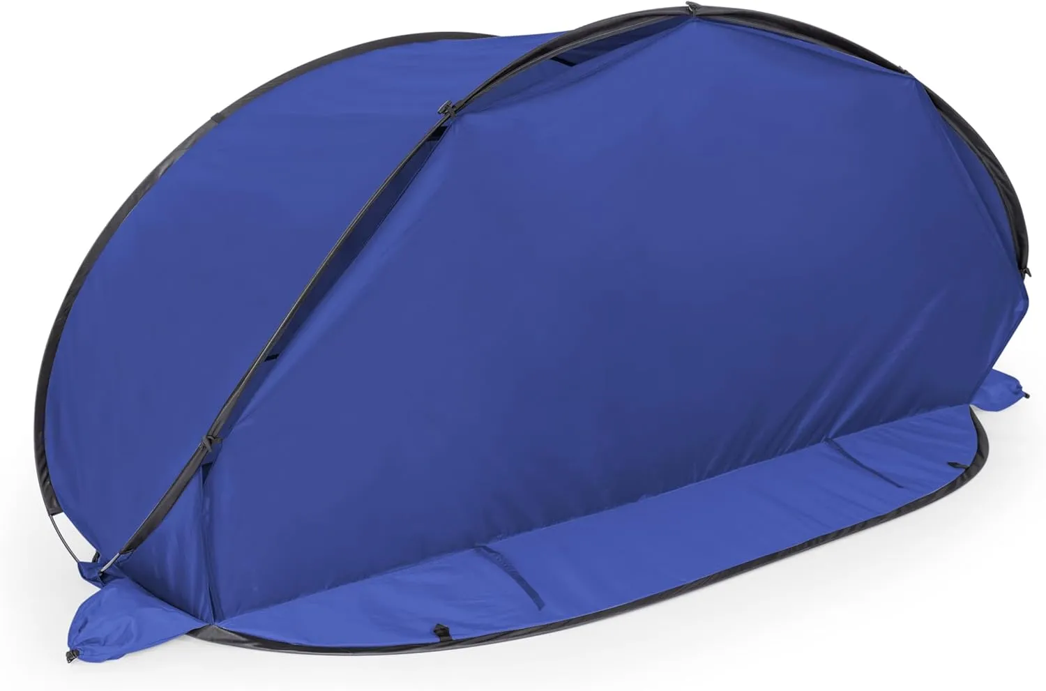 ONIVA - A Picnic Time brand - Manta Portable Beach Tent - Pop Up Tent - Beach Sun Shelter Pop Up, (Blue with Gray Accents)