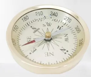Open Face Compass Hiking Camping