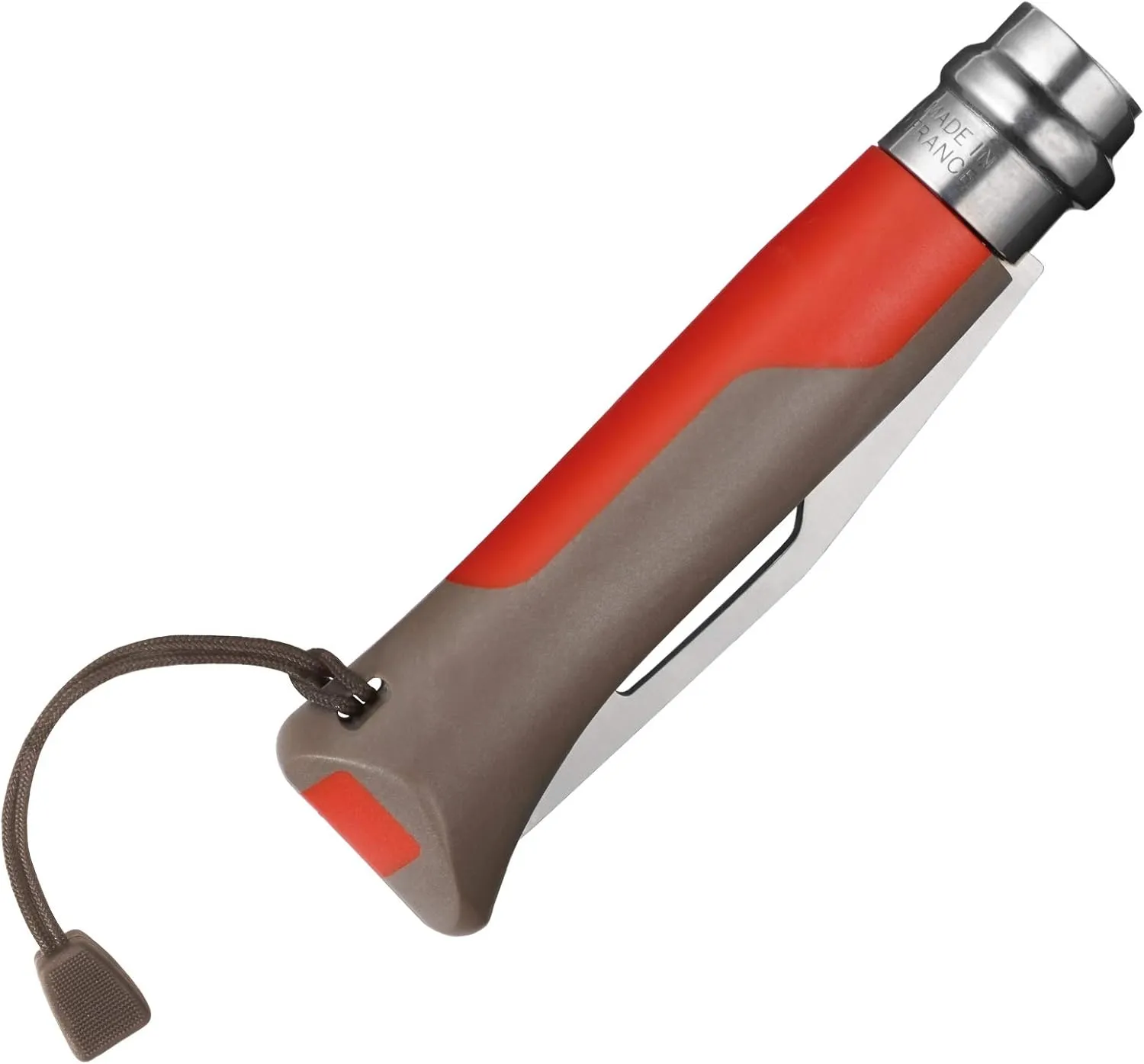 Opinel No.8 Outdoor - Stainless Steel Knife and Survival Tool