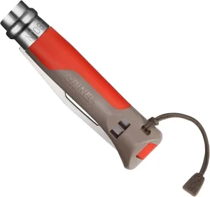 Opinel No.8 Outdoor - Stainless Steel Knife and Survival Tool