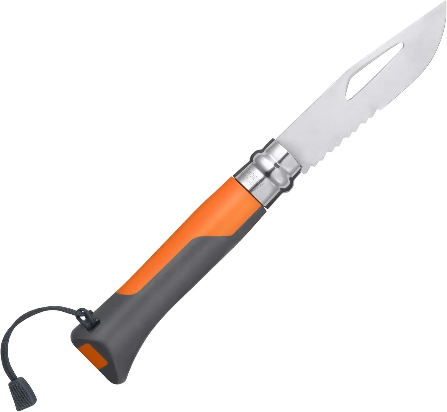 Opinel No.8 Outdoor - Stainless Steel Knife and Survival Tool