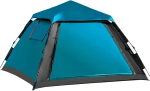 Outdoor Automatic Quick Open Tent Waterproof Camping Tent 3-4 Person Instant Setup Tent