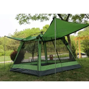 Outdoor Camping Increased Double-layer Storm-proof Tent