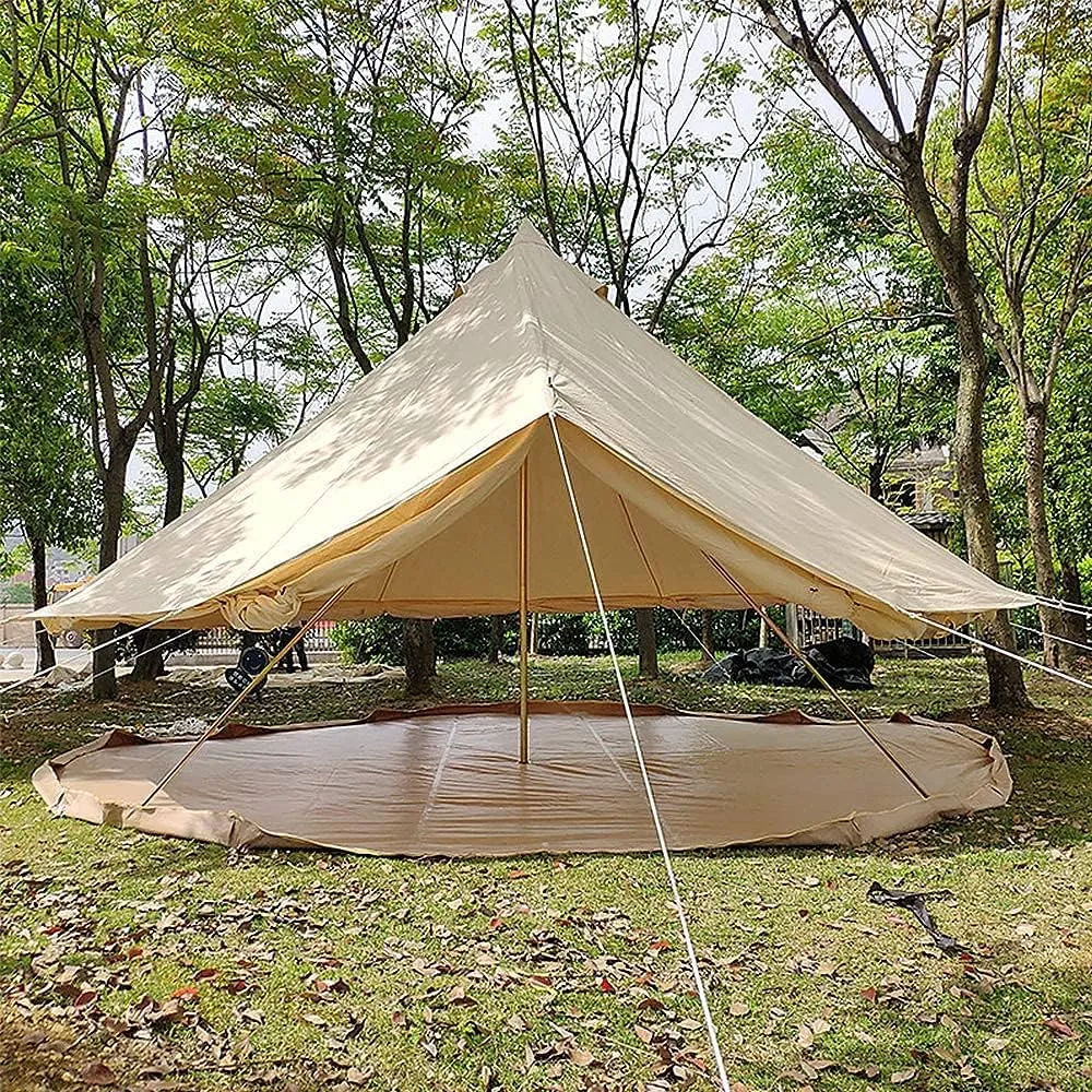 Outdoor Camping Tent Double Layer Oxford Cloth Self-Driving Tour Cabin Tent Easy Set Up Outdoor, Hiking Mountaineering Travel
