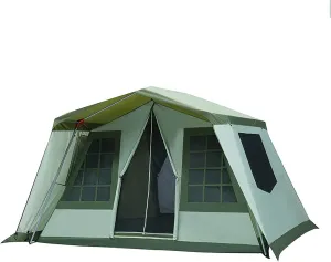Outdoor Camping Tent Villa,5~8 Person Large Tent,Waterproof,Double Layer,Big Tent for Outdoor,Camping,Picnic,Family,Friends Gathering