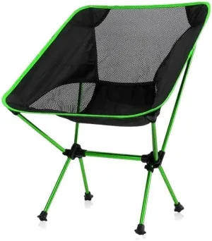 Outdoor Chair Folding Camping Chair Portable Camping Chair Outdoor Lightweight Aluminum Moon Chair Leisure Camping Fishing Chair Folding Stool Camping Chair Foldable Chair