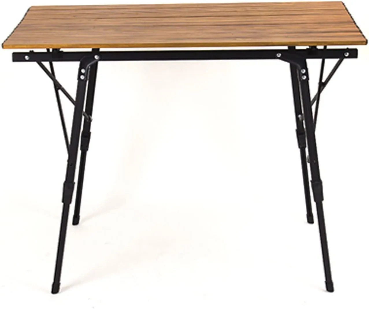 Outdoor Folding Table Portable Camping Table Light Camping Barbecue Picnic Table Wood Grain Aluminum Alloy Egg Roll Table Can Be Raised and Lowered Silver 120 * 70cm (Silver 90 * 53cm)