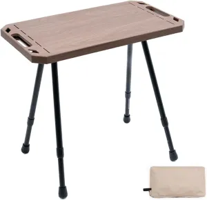 Outdoor Folding Table Portable Desk Aluminum Alloy Bracket Camping Table for Traveling BBQ Beachs