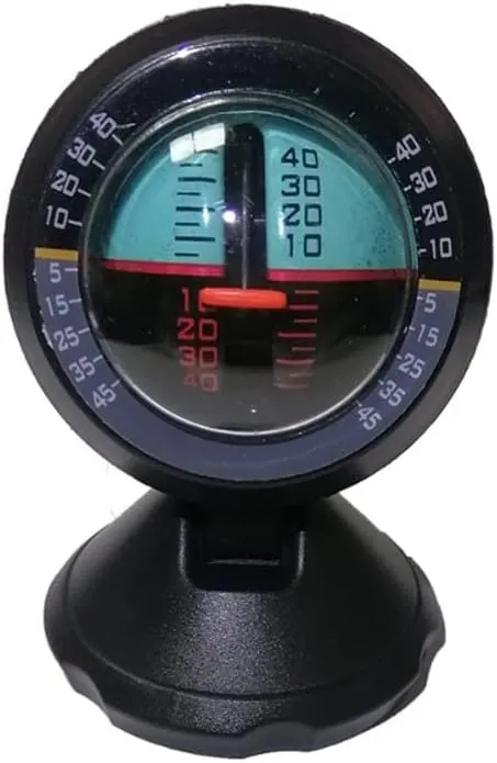 Outdoor Measuring Tool Car Compass Multi-Functional car Inclinometer Ramp car Interior Accessories