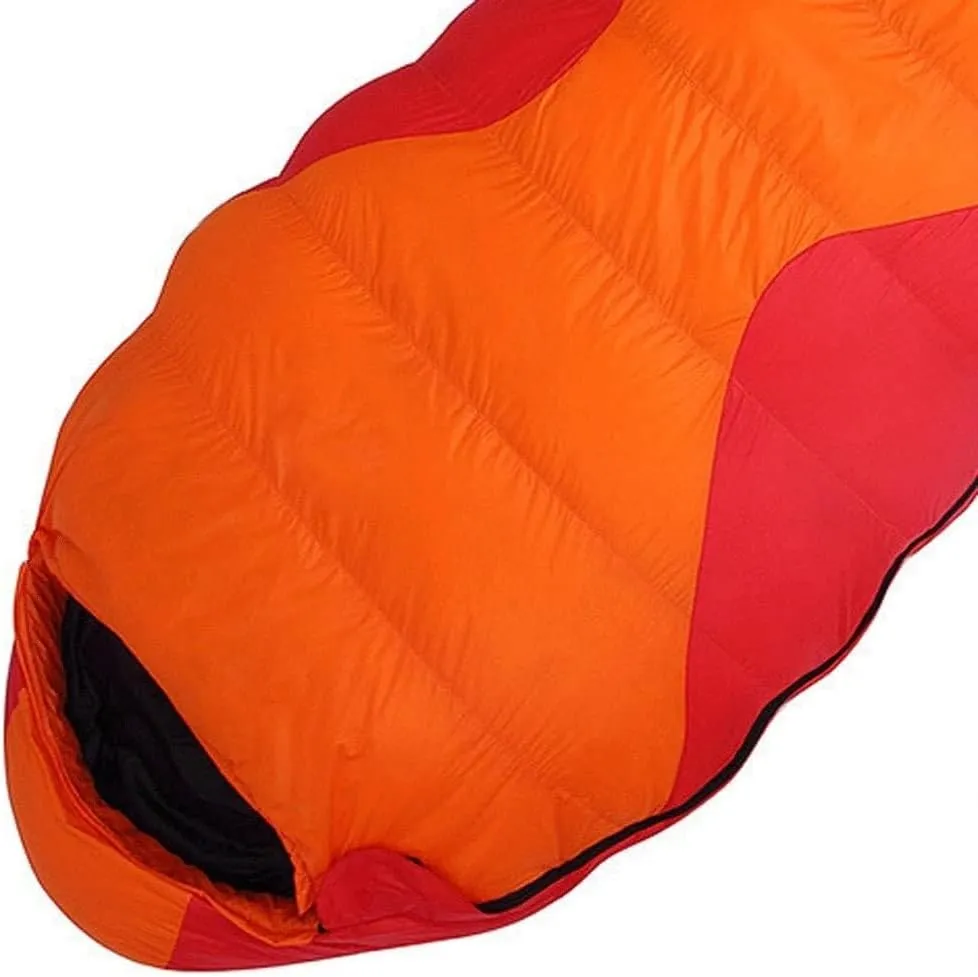 Outdoor Mummy Down Sleeping Bag 210x80x50cm – Lightweight, Insulated, Water-Resistant for All Seasons