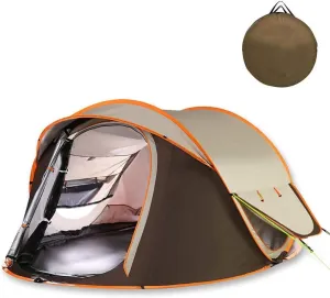 Outdoor Tent 3-4 People Automatic Tent Camping Camping Double Rainproof Shade