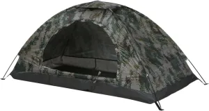 Outdoor Tent Camouflage Ultralight Camping Tent ice Fishing Tent Anti-UV Camping Tent for 1/2 Person Single Layer Outdoor Portable Beach Tent (Color : for 2 Persons) (Color : for 1 Person)