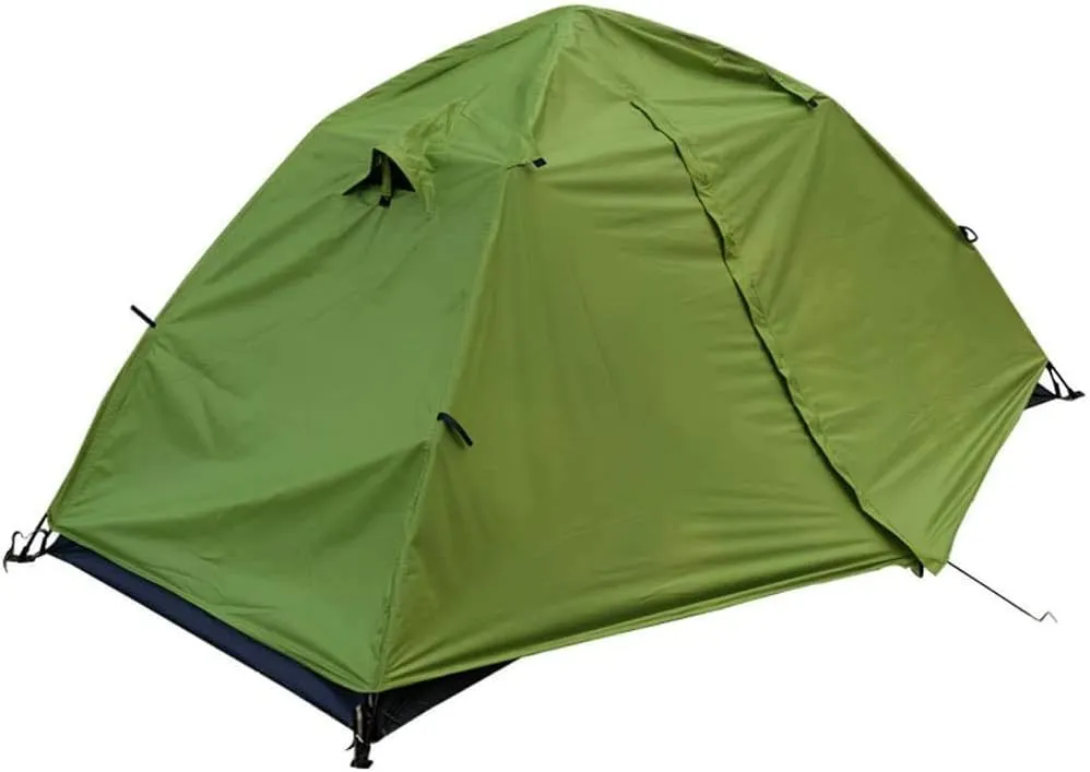 Outdoor Tent, Individual Automatic Tent, Double Layer Waterproof Sunscreen Quick Opening Fishing Tent,Green