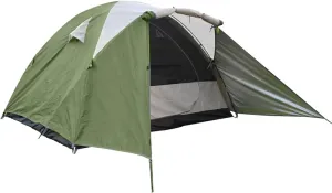 Outdoor Thickened Rainproof Double-Layer Tent Single Double Camping Quick-Set Tent