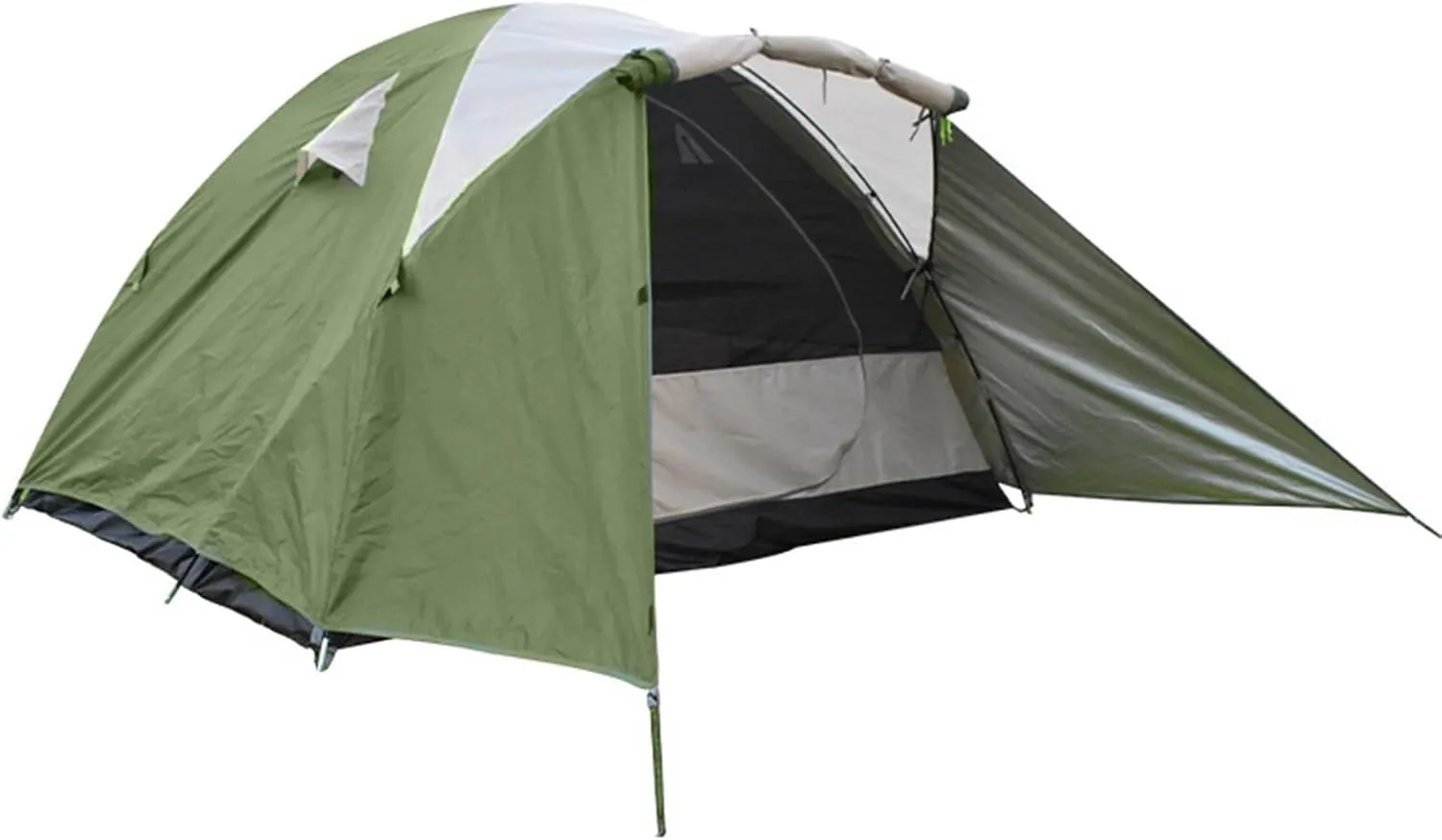 Outdoor Thickened Rainproof Double-Layer Tent Single Double Camping Quick-Set Tent