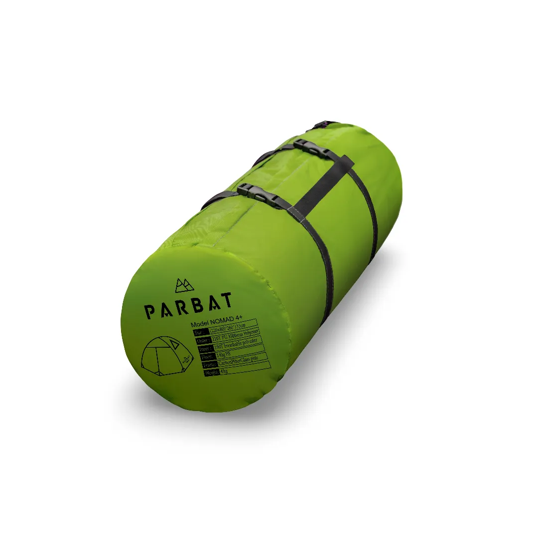 PARBAT - NOMAD 4  | 100% WATER PROOF PLUS SNOW PROOF | SIZE 4-5 PERSON