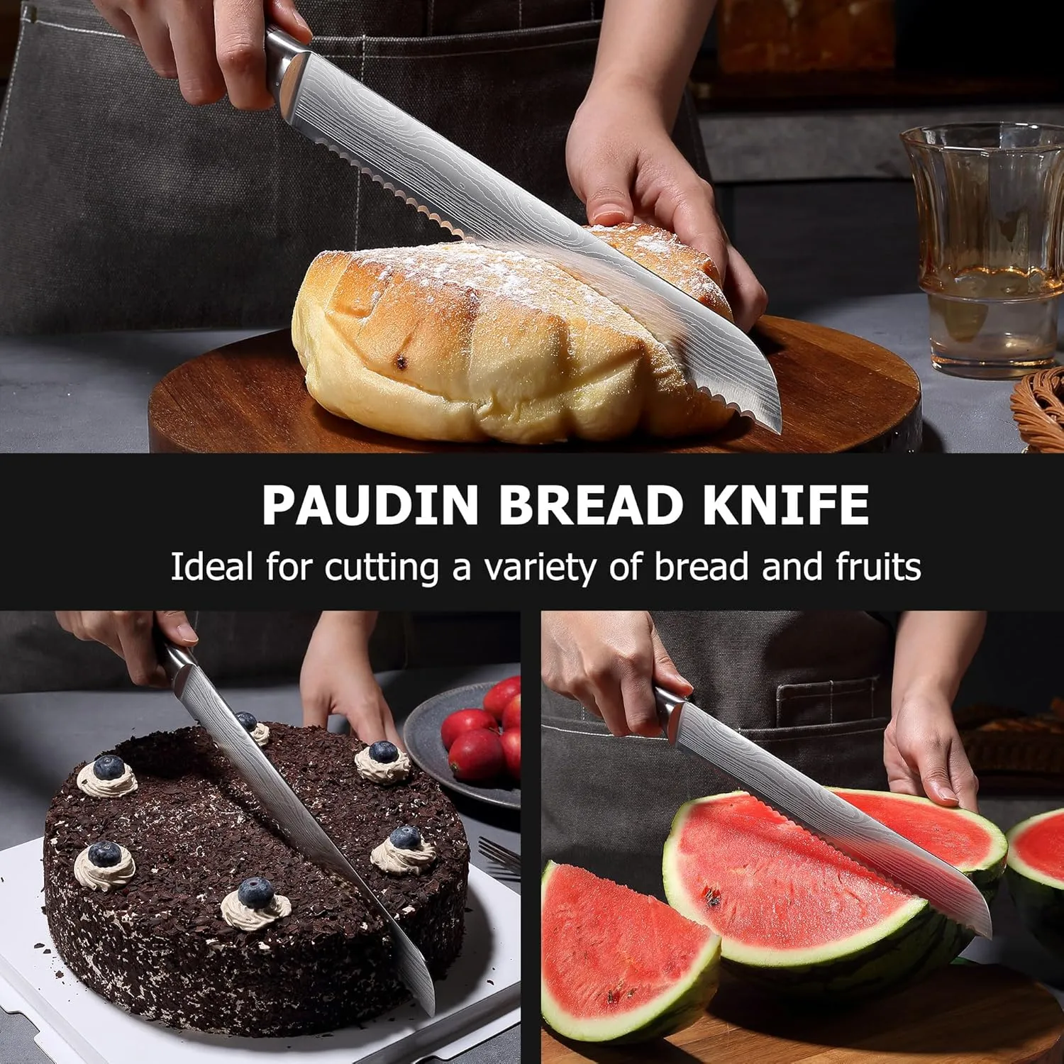 PAUDIN UNIVERSAL CLASSIC 10 inch Bread Knife