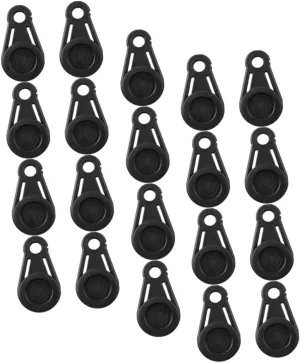 Pcs Tent Clips Strong Grip Heavy Duty Tarp Clips for Windproof Camping Hiking and Shelter Tent Clamp Awning Fixers Hiking Clamps