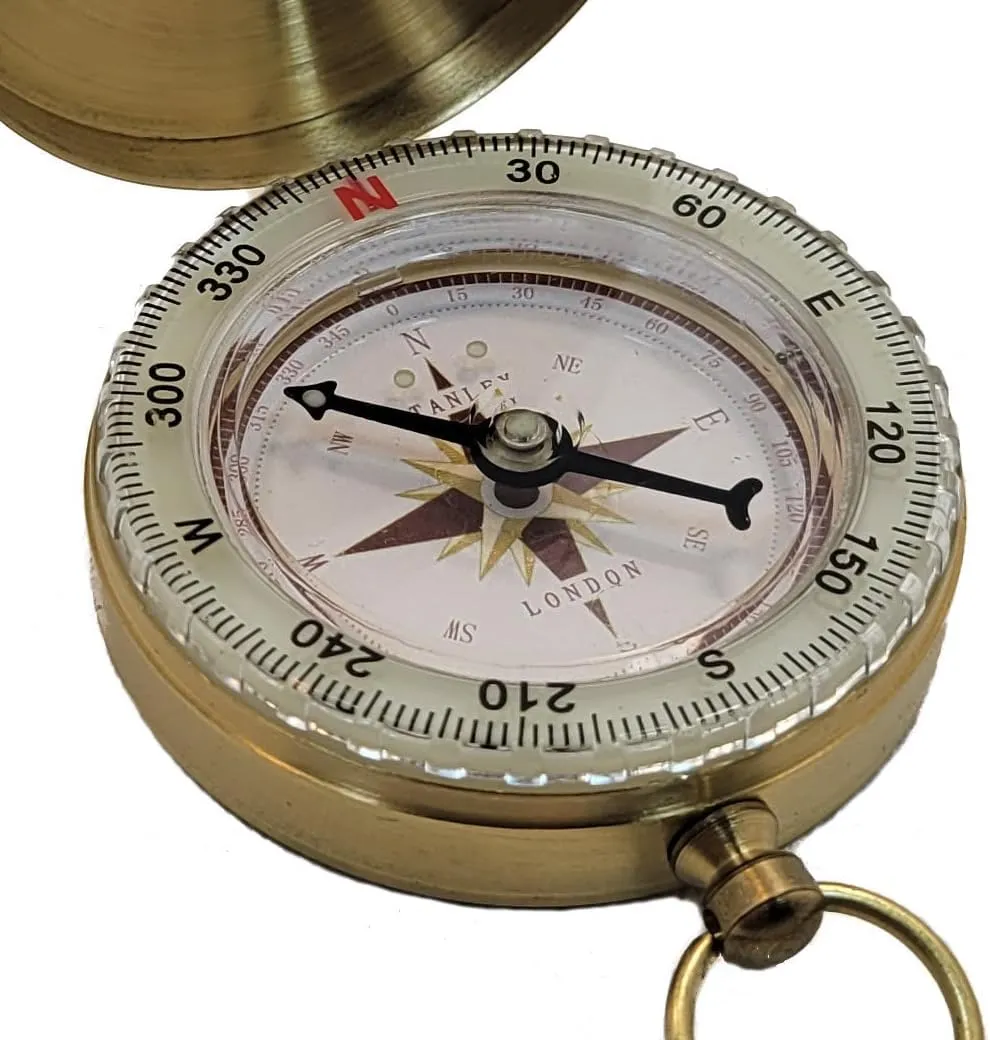 Personalized Compass for Baptism, Confirmation, First Communion | Engraved Gift of Faith for Catholic or Christian Men, Teen Boy, Boys, Son, Grandson