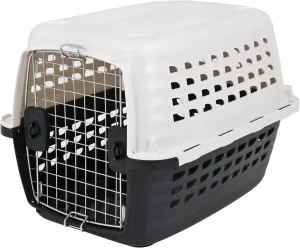 Petmate Compass Kennel, 20-30LBS, PEARL WHITE/BLACK, Model:41033, Made in USA