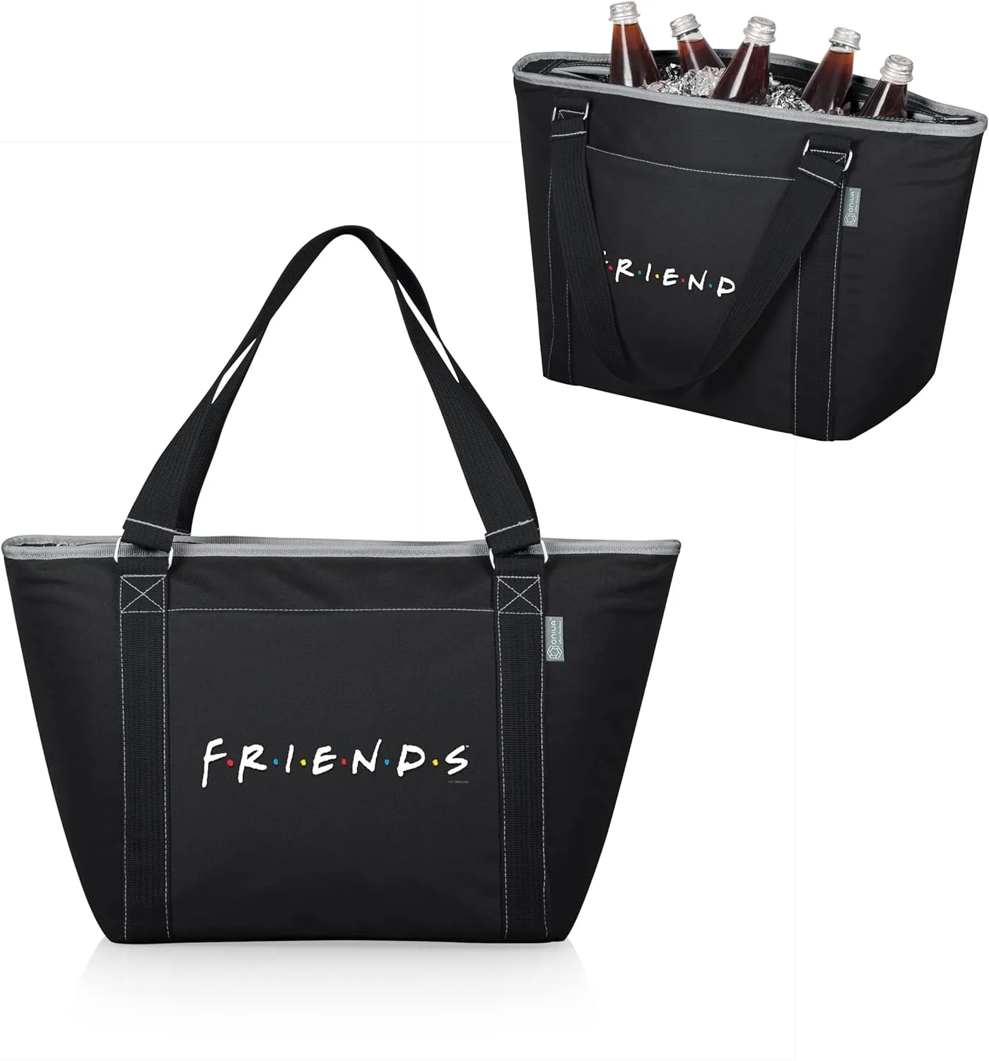 PICNIC TIME Friends Topanga Tote Cooler Bag, Soft Cooler Bag, Picnic Cooler