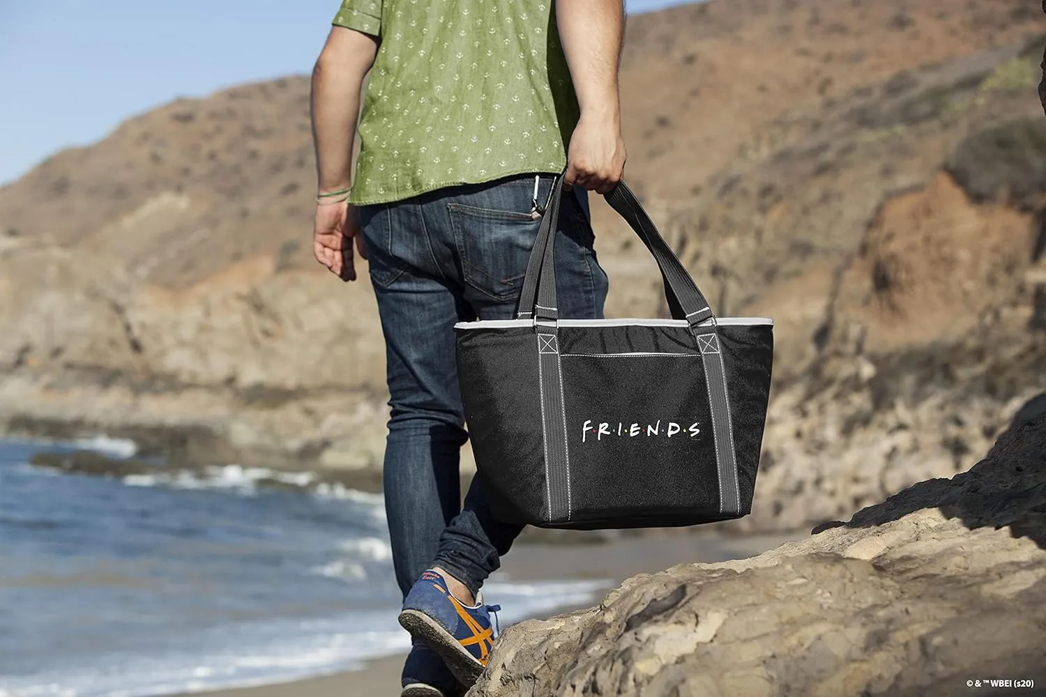 PICNIC TIME Friends Topanga Tote Cooler Bag, Soft Cooler Bag, Picnic Cooler