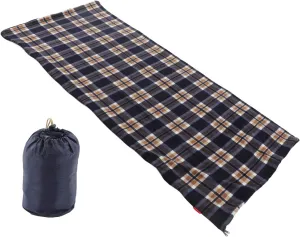 Pilipane Portable Camping Sleep Gear and Camping Hiking Climbing Sleep Gear, Fleece Sleeping Bag for Warm and Cozy Outdoor Camping, Machine Washable Sleeping Bag (Tibetan Blue)