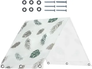 Playground Canopy, Sturdy Swing Set Tarp Replacement, UV Protection Fade Resistant Lightweight Pergola Accessories, Ideal for Backyard, Jungle Gym, Treehouse