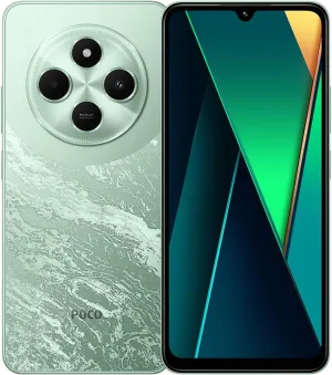 Poco C75 4G LTE GSM (for Tmobile Mint Tello & Global) (256GB   8GB) 50MP Triple Camera 6.88" Octa Core Unlocked Dual Sim (Green)