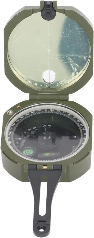 Pointer Compass, Aiming Compass Multifunctional Magnifying Viewer Glow in The Dark for Outdoor Adventure