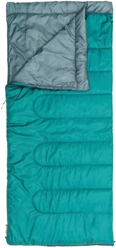 Polyester Atlantic Lite 10 Camping Sleeping Bag, 1.19Kg, 6 Feet, Green (Get a Complimentary Camper's Multi Tool Kit)