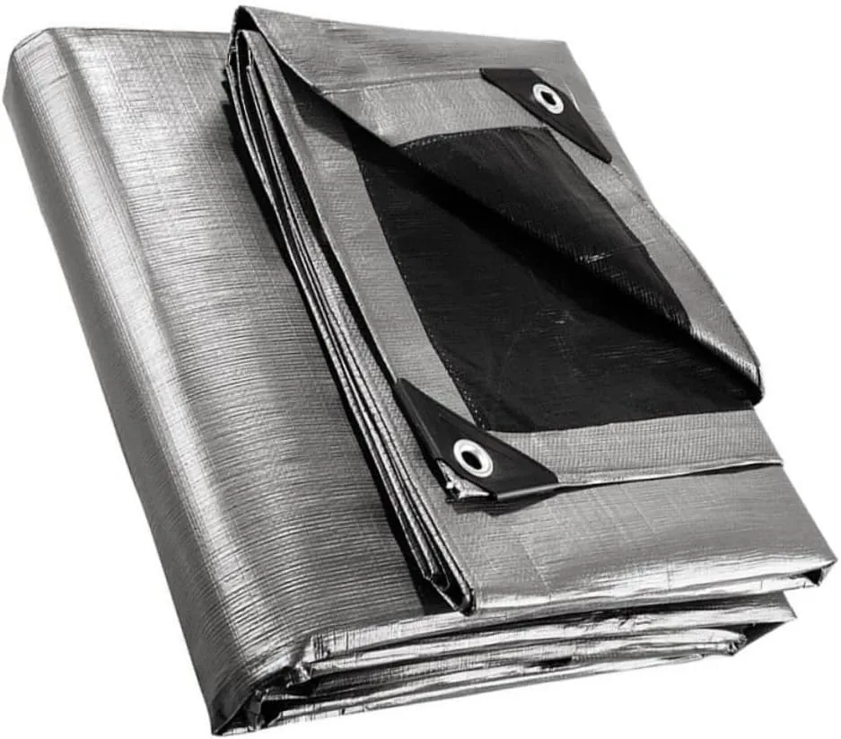 POPETPOP 1 Pc Waterproof Pe Tarpaulin Thick Outdoor Canopy Sun Protection Plant Cover Water Resistant for Camping Shelter