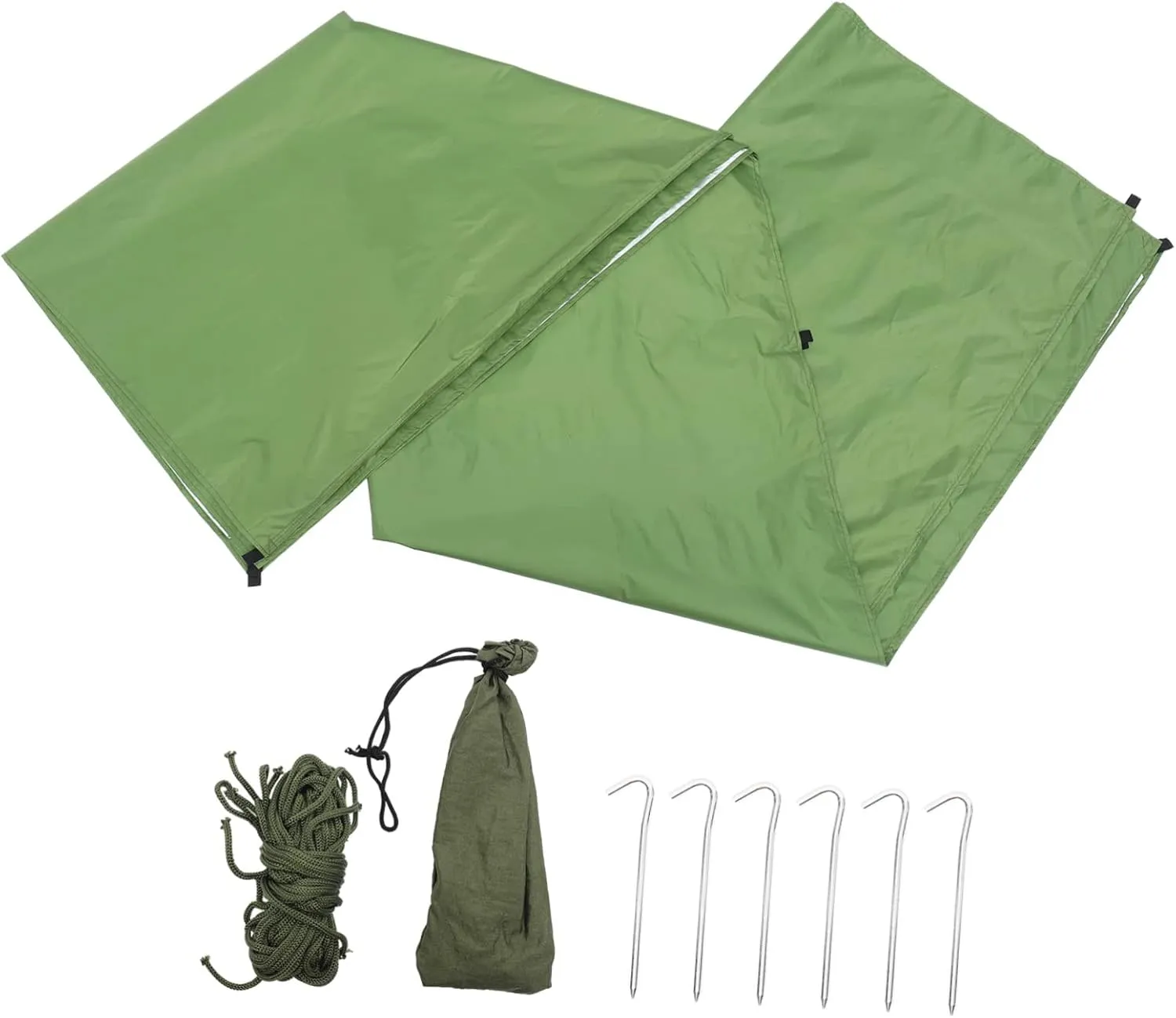 POPETPOP 1 Set Outdoor Tarp Tent Beach Shade for People Camping Accessory for Hiking Fishing Outdoor Activities Durable Comfortable Design