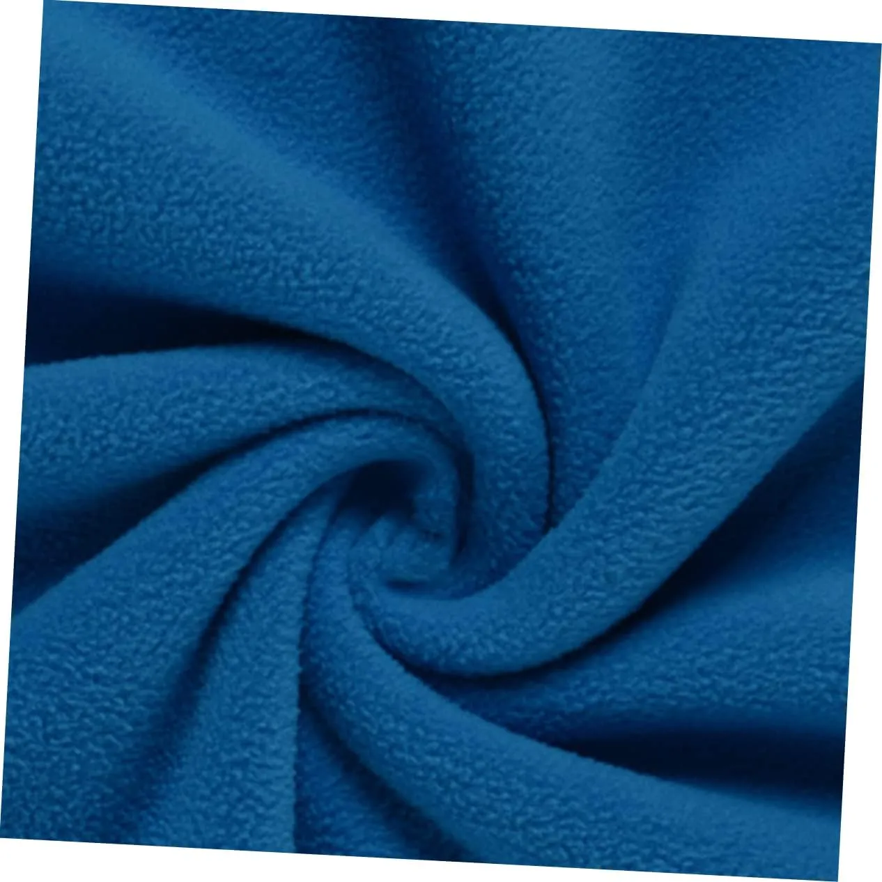 POPETPOP Outdoor Sleeping Bags for Adults Fleece Winter Cool Weather Camping Blue