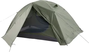 Portable 4 Season Ultralight Waterproof Campitent, Backpackitent, 2 People Double Layer All Weather Easy Setup Tents for Outdoor Survival, Hiking, Backpack Travel, Mountaineering (