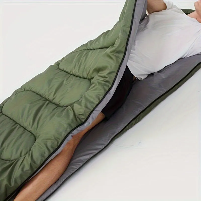 Portable Adult Sleeping Bag for Camping - Windproof & Insulated, Ideal for Outdoor Adventures