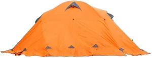 Portable Campitent with Snow Skirt 3-4 Person 4 Season Double Layer Waterproof Portable Tent