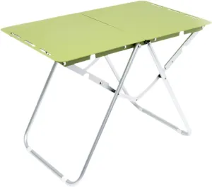 Portable Folding Table for Outdoor Dining and Camping Trips, Green