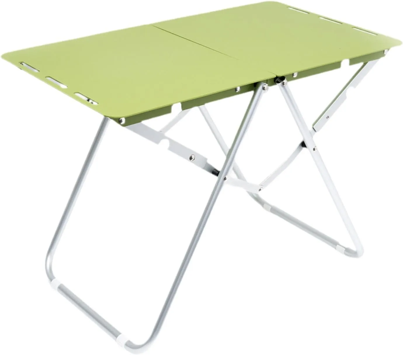 Portable Folding Table for Outdoor Dining and Camping Trips, Green