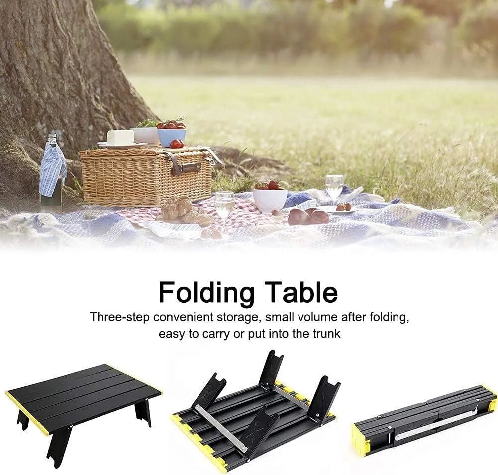 Portable Folding Table，Folding Table Camping Table Aluminumy Portable Folding Camping Table Outdoorniture Foldable Mountaineetable Foldable Lightweight Camping Table/C