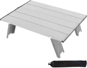 Portable Folding Table，Folding Table Camping Table Aluminumy Portable Folding Camping Table Outdoorniture Foldable Mountaineetable Foldable Lightweight Camping Table/C