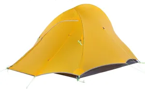 Portable Tent Ultralight Campitent 2 Person Easy Set up Double Layer Waterproof Fish Stent for Hikicyclioutdoor (Yellow a)
