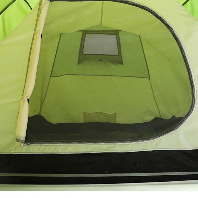 Premium-grade One-room Double-layer Tunnel One-bedroom Tent and User-friendly Rain-proof HUILINGYANG