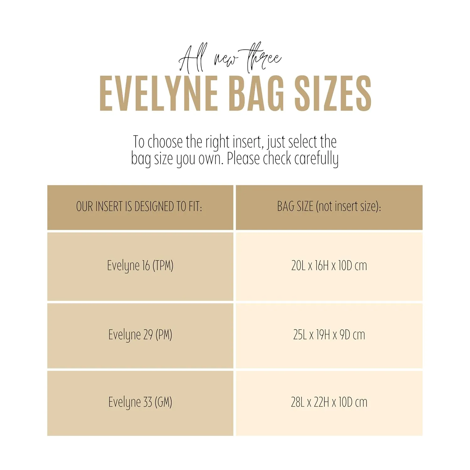 Premium Purse Organizer for Evelyne 29 Bag Insert, TPM Evelyne 16 Bag Insert with Zipper, GM Evelyne 33 Bag Insert, 2mm Thick Felt Snug Sturdy Silver Zipper (For Evelyne 29 (PM), Geyser Blue)