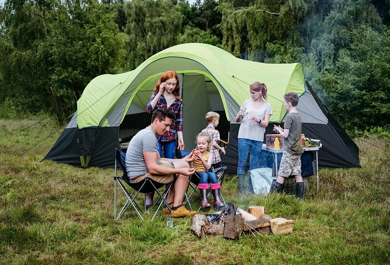 Products Camping Tent Automatic 3-4 Man Person , 4 Seasons Instant Tent Pop Up Tent for Camping, Hiking, Outdoor Festivals, Car Trip