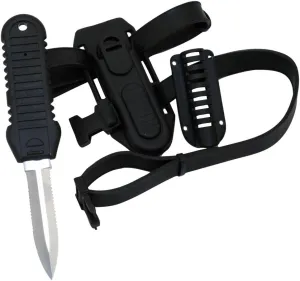 Promate Scuba Diving Snorkeling Backup BC Stainless Steel Knife (3 3/8" Blade)
