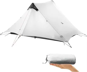 Pyramid Tent Ultra-Light Camping Tent Rainproof and Windproof Poleless 2 Person Tent Family Camping Trips Shelter Inhabiting Four Seasons